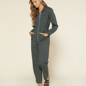 Outerknown Dark Green Jumpsuit